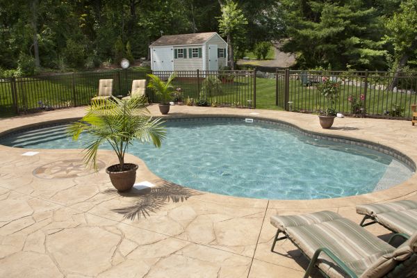 Concrete Pool Deck Repair in Kernersville