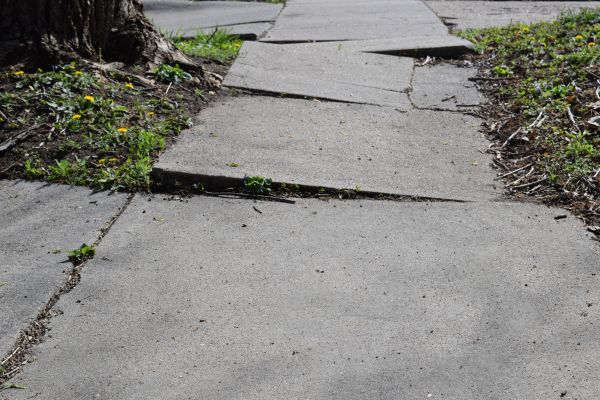 Sidewalk Hazard Repair in Kernersville