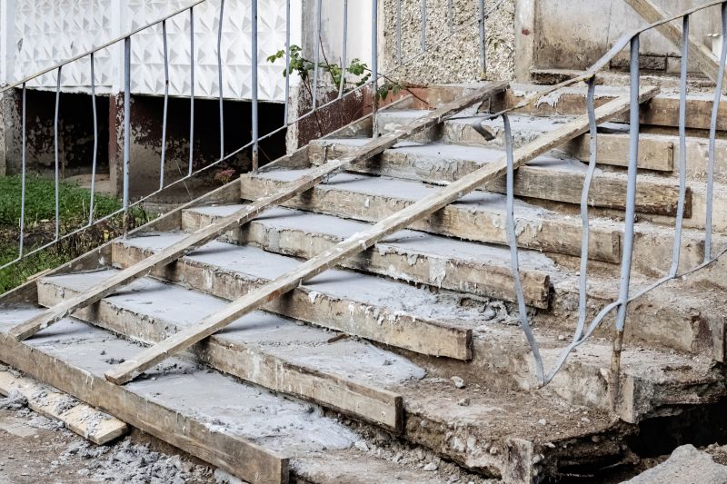 Cement Stair Repair
