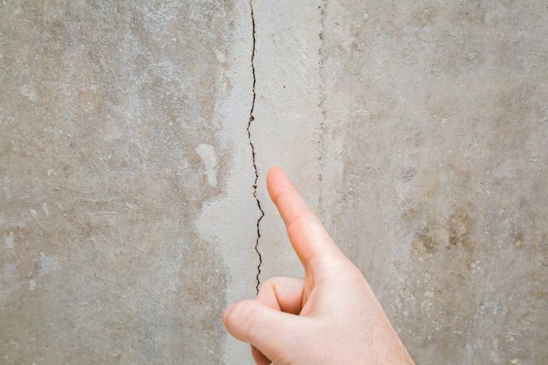 Wall Crack Sealing detail